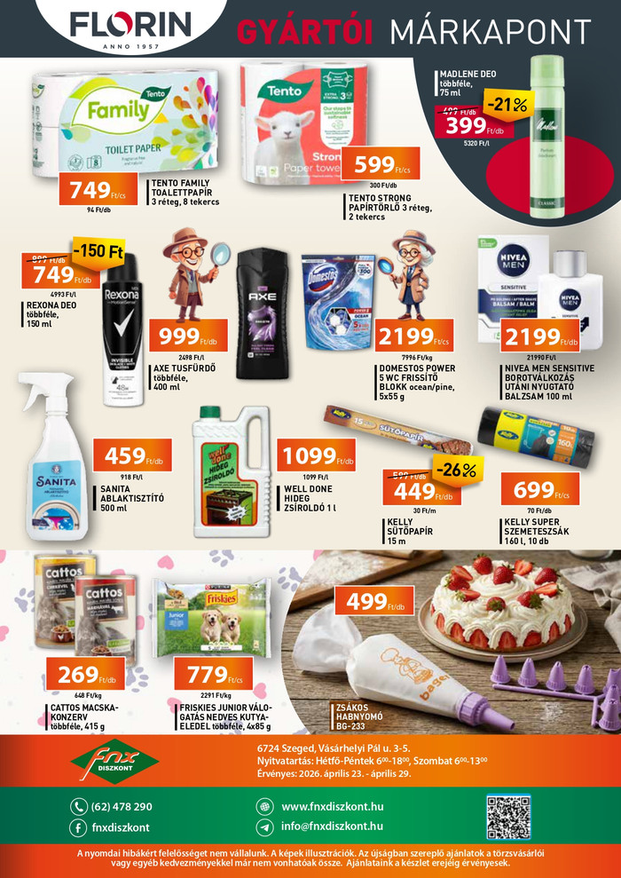 fnx diszkont ajánlatok