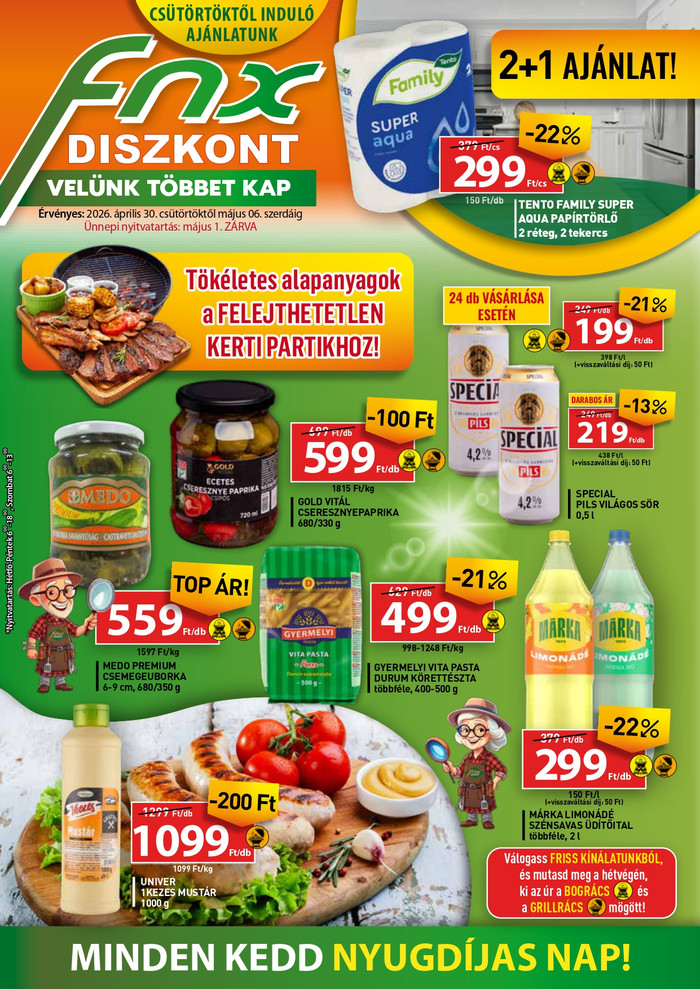 fnx ajánlatok