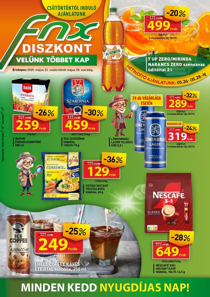 fnx ajánlatok