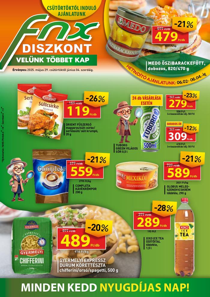 fnx diszkont ajánlatok
