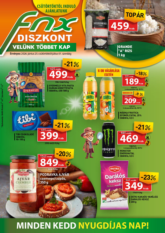 fnx diszkont ajánlatok