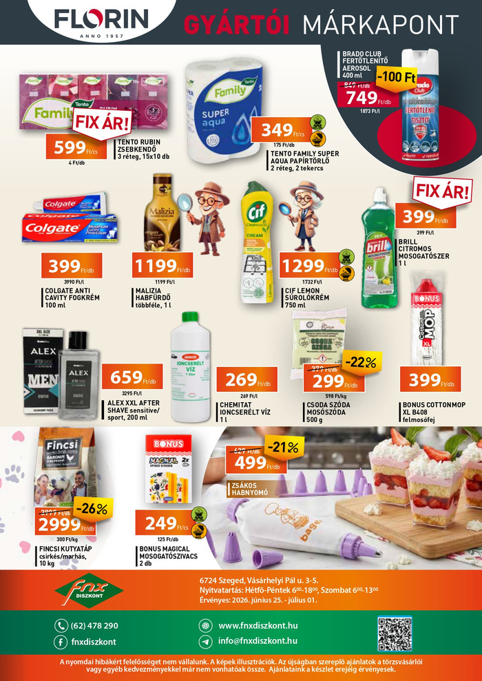 fnx diszkont ajánlatok