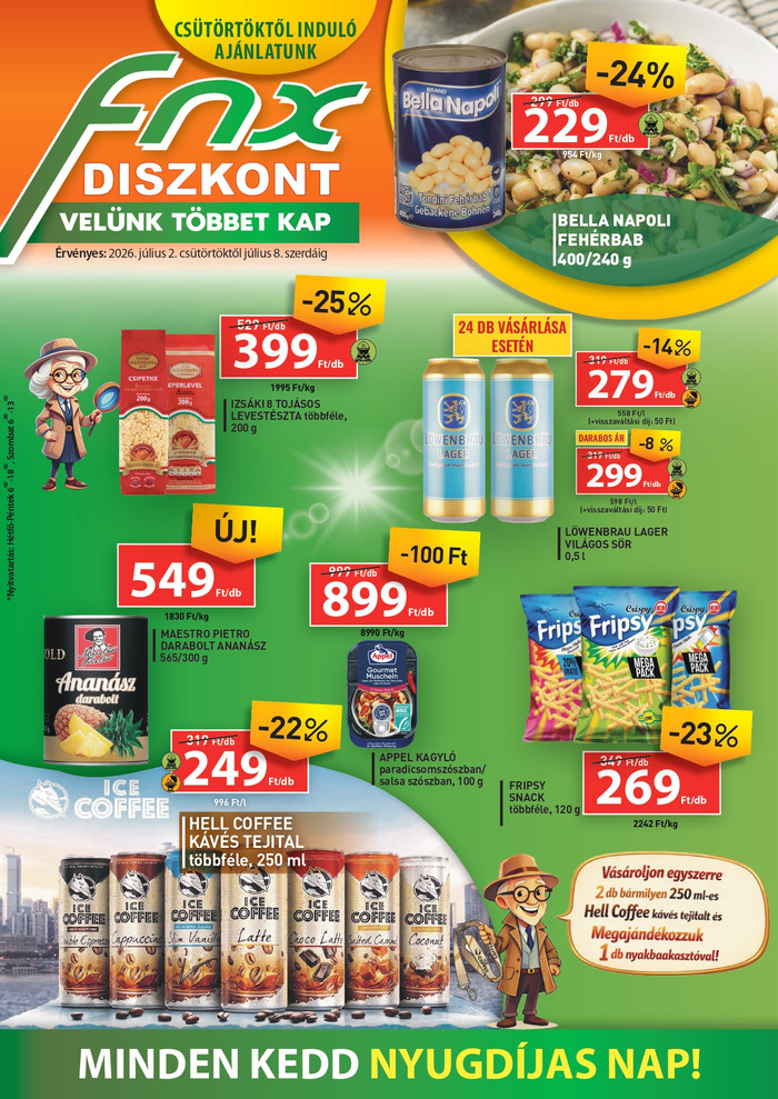 fnx diszkont ajánlatok