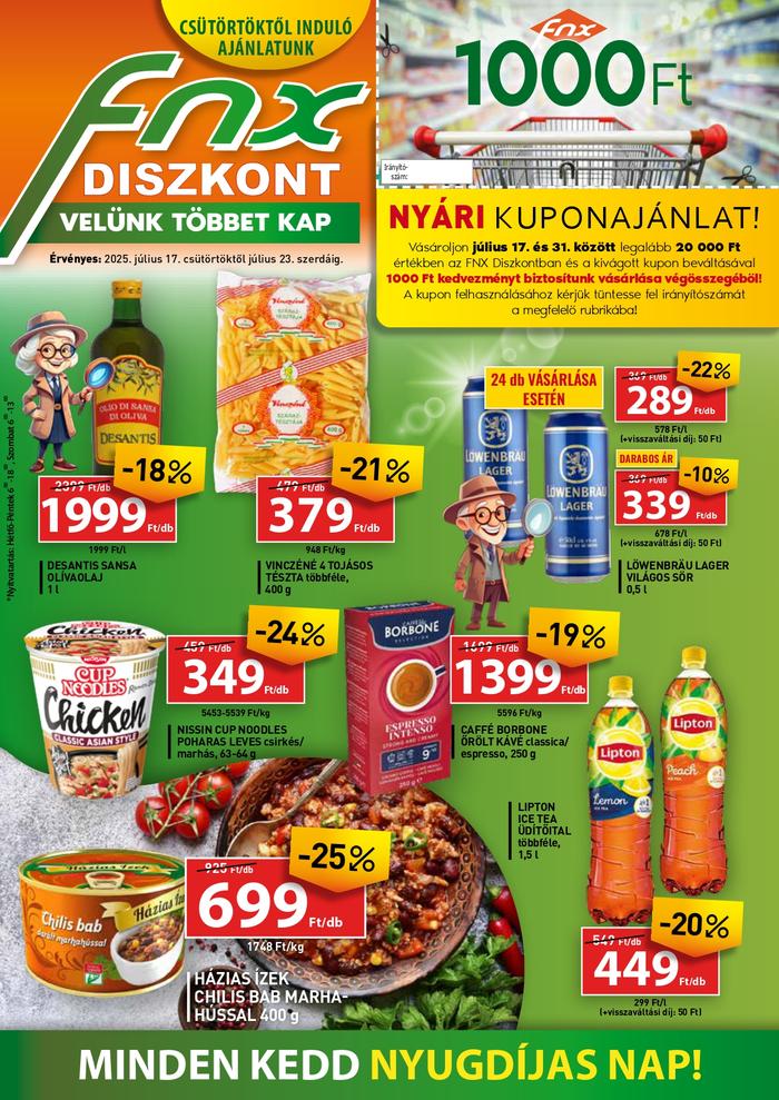 friss diszkont ajánlatok