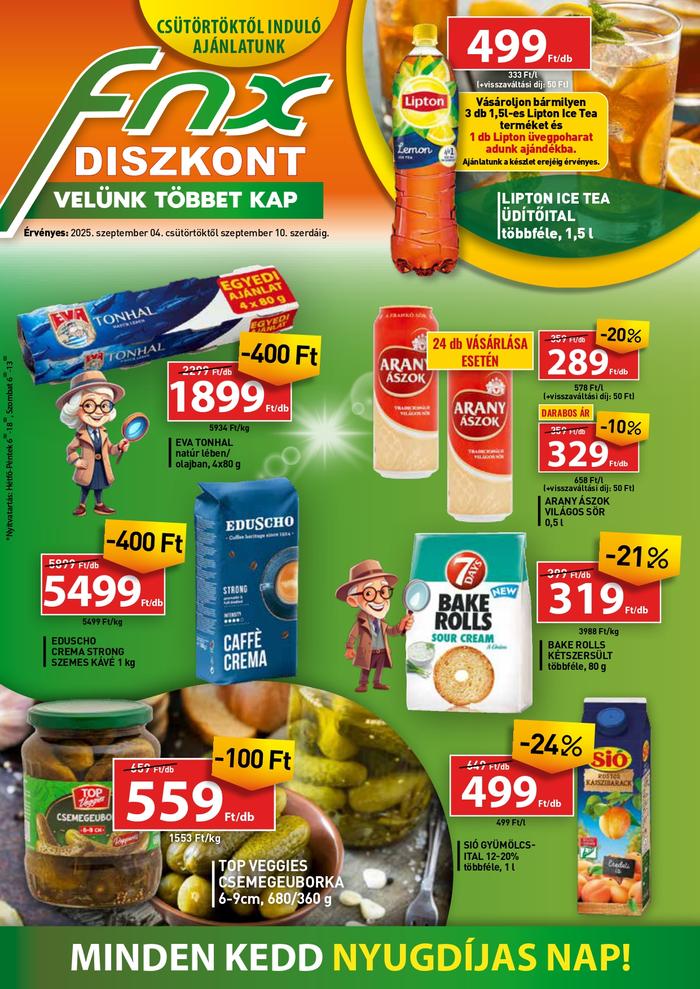 fnx diszkont ajánlatok