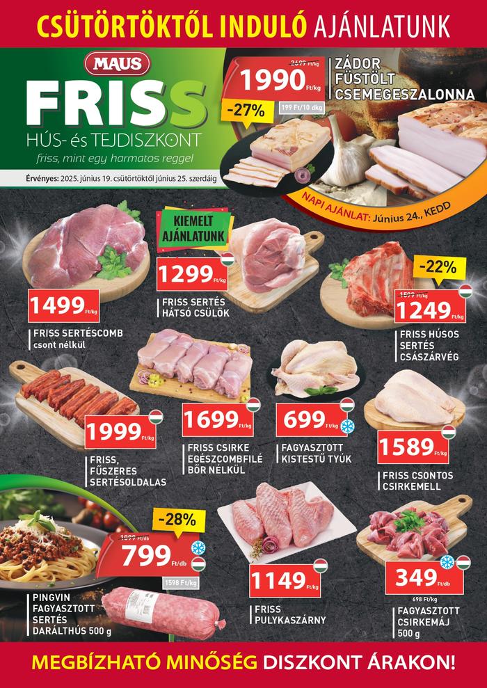 friss diszkont ajánlatok
