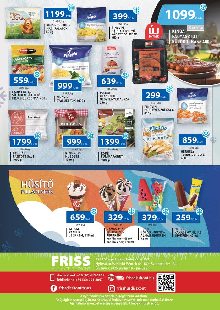 friss diszkont ajánlatok