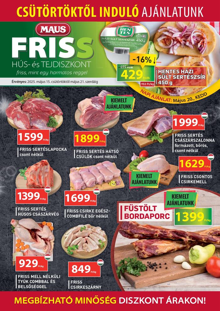 friss diszkont ajánlatok
