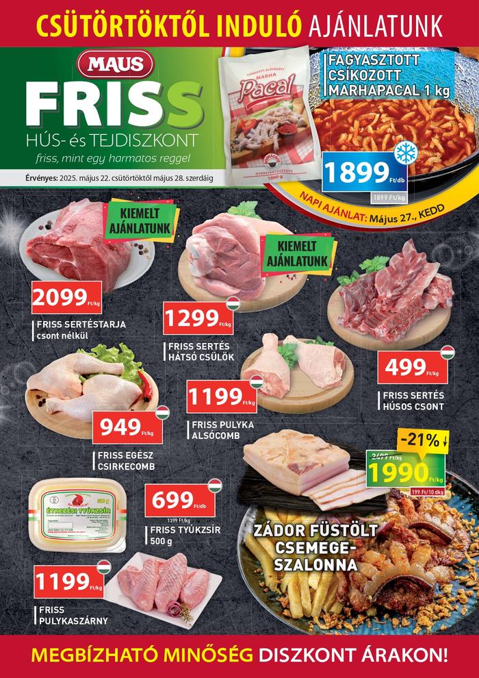 friss ajánlatok