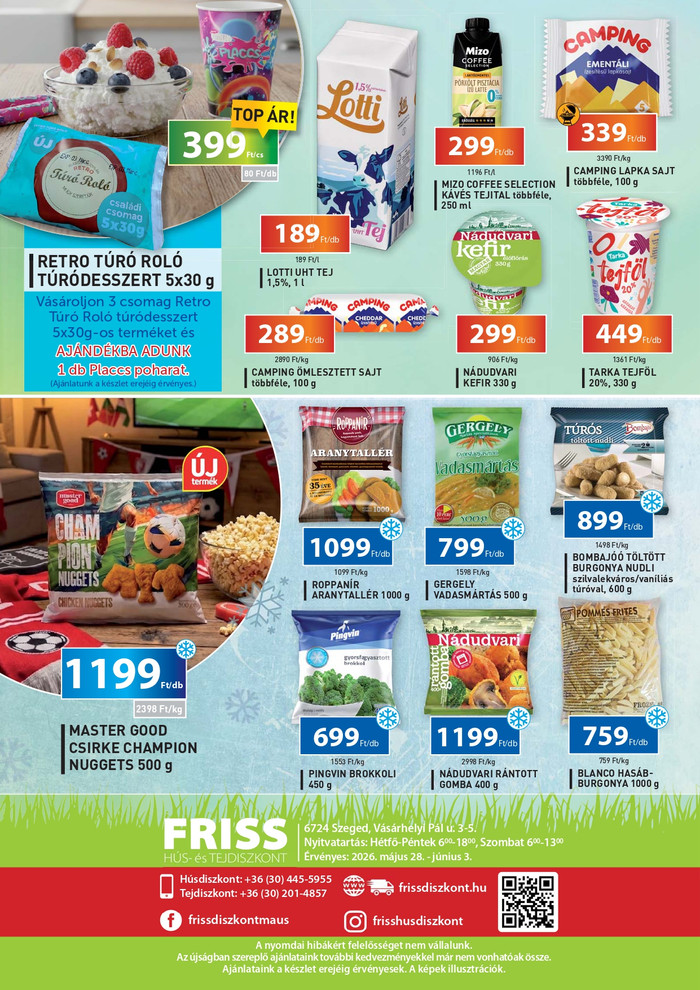 friss diszkont ajánlatok
