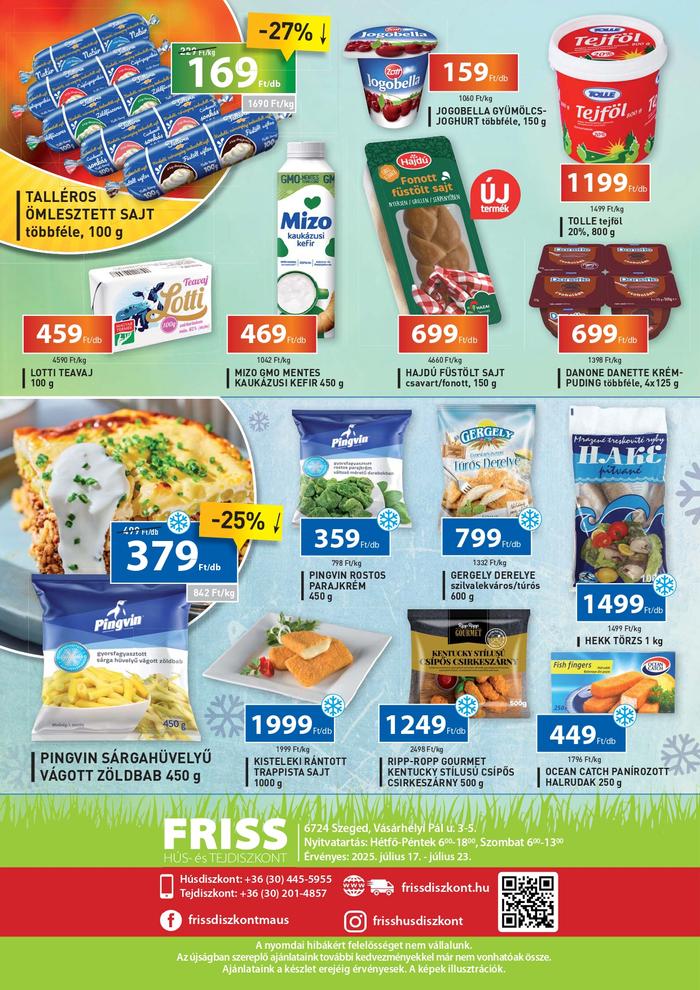 friss diszkont ajánlatok