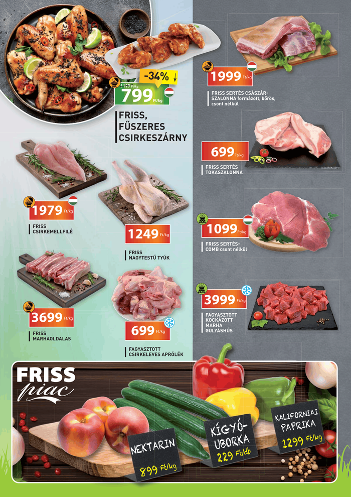 Friss, hús, tej, sajt, kolbász, zöldség, gyümölcs, szeged, házhozszállítás