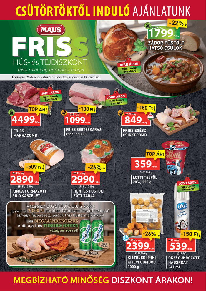 Friss, hús, tej, sajt, kolbász, zöldség, gyümölcs, szeged, házhozszállítás