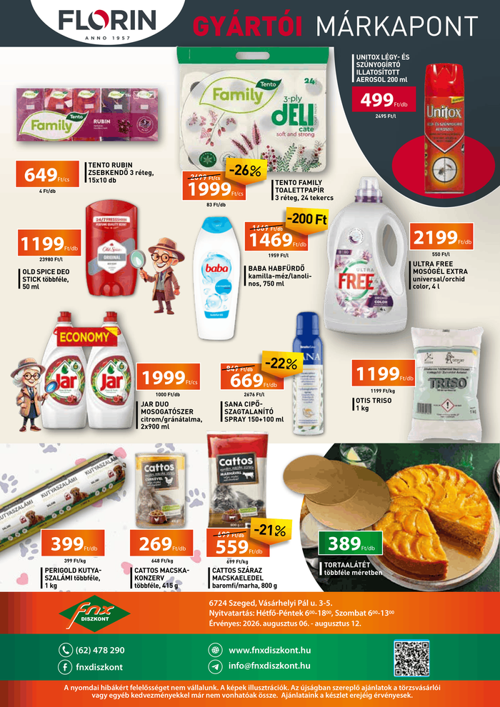 Szeged, bevásárlás, fűszer, tészta, konzerv, csoki, csokoládé. alkohol, kávé, sör, bor, víz
