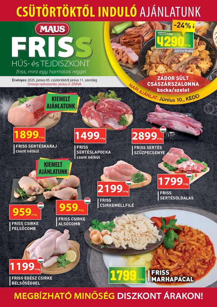 friss diszkont