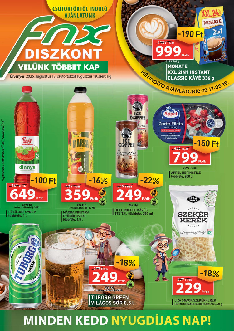 fnx diszkont ajánlatok